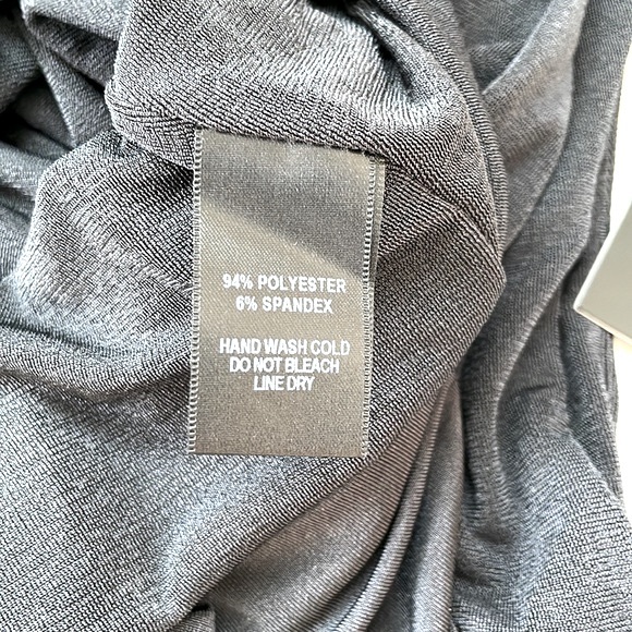 NWT Lulu’s More Than a Dream Charcoal Gray Sleeveless Bodycon Dress, Size Small - Picture 11 of 12